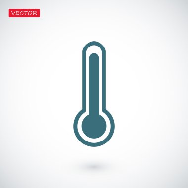 düz themperatures simgesi