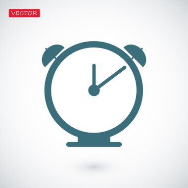 Saat vektör simgesi
