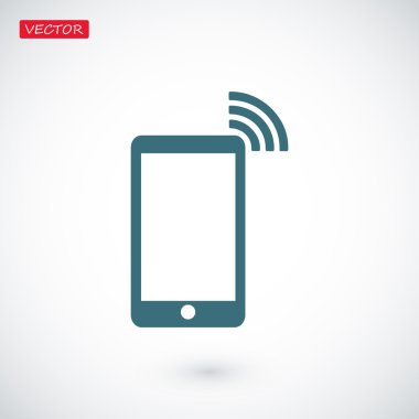 telefon vektör simgesi