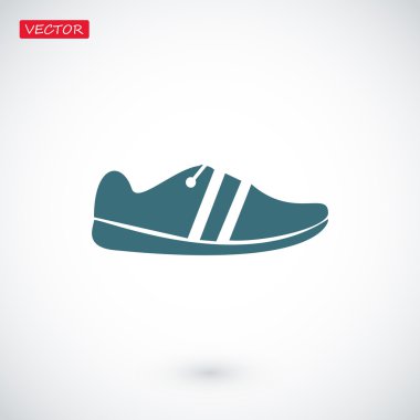Ayakkabı vektör simgesi