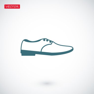 Ayakkabı vektör simgesi