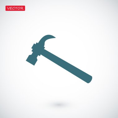 çekiç vektör simgesi