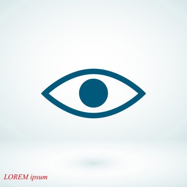 Göz Vektörü Simgesi