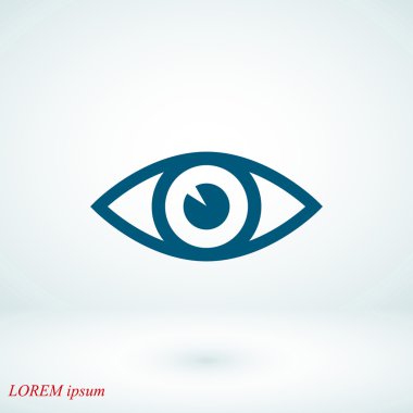 Göz Vektörü Simgesi