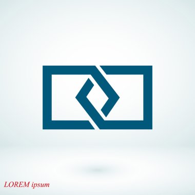 çizgi film bağlantı simgesi