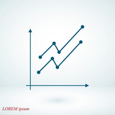 Grafik grafik simgesi