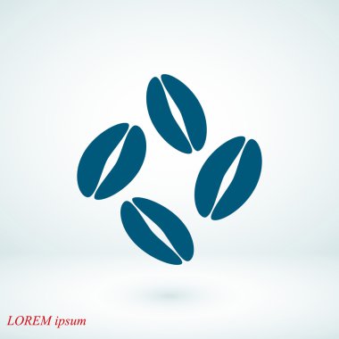 Kahve vektörü simgesi