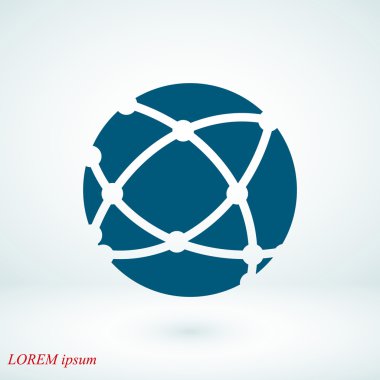 Küresel teknoloji simgesi