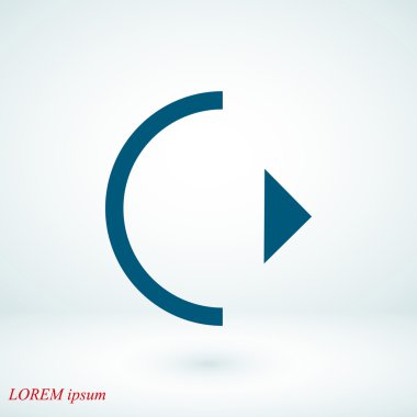 vektör simge oynamak