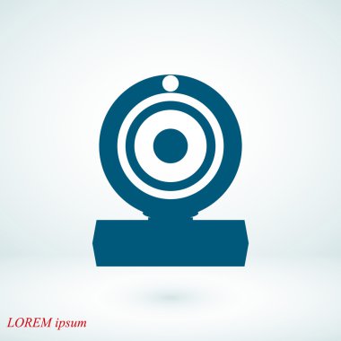 kamera vektör simgesi