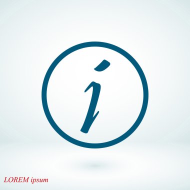 bilgi işareti simgesi