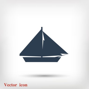 Yelken tekne simgesi
