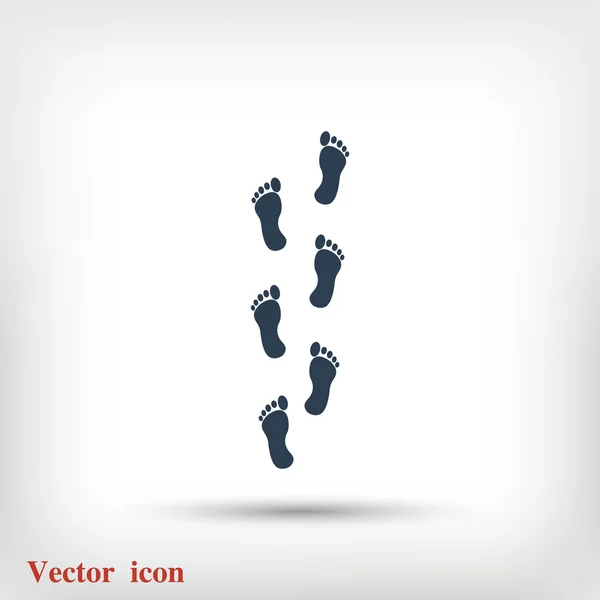 Плоская нога — стоковый вектор
