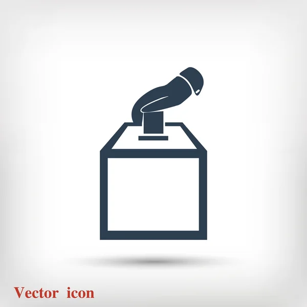 Vote ballot icon — Stock Vector