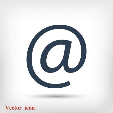 düz e-posta simgesi