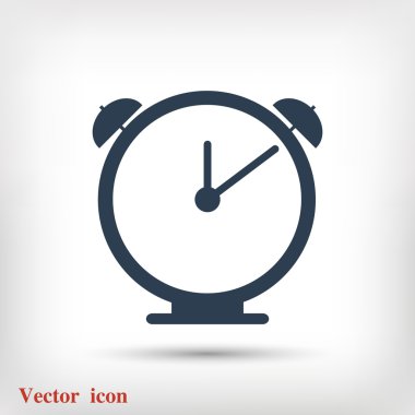 Saat vektör simgesi