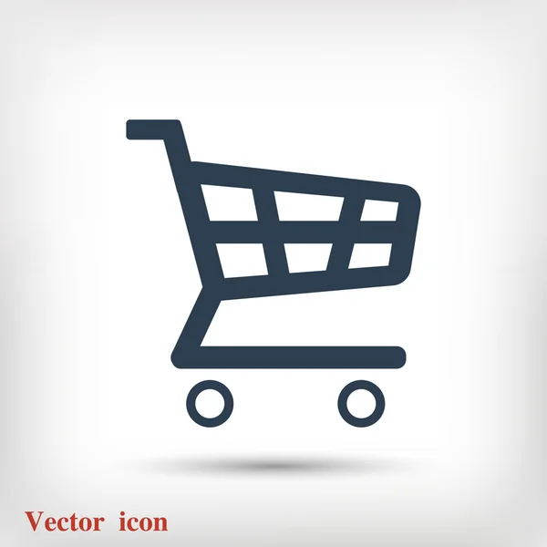 Icono gráfico de compras — Vector de stock