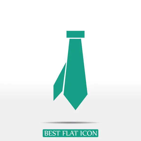 Cravate icône vectorielle — Image vectorielle