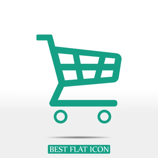 Shopping cart icon — Stock Vector