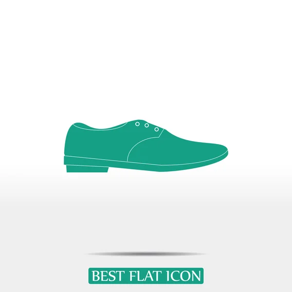 Icono de zapato masculino — Vector de stock