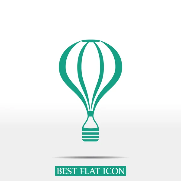 Ikona horkovzdušného balónu — Stockový vektor
