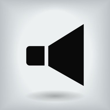 hoparlör vektör simgesi