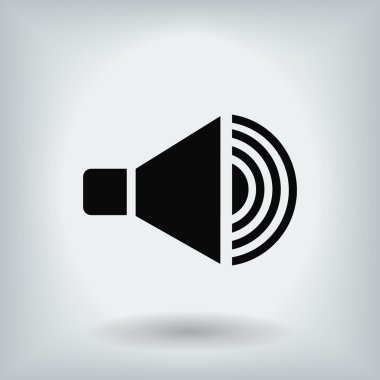 hoparlör vektör simgesi