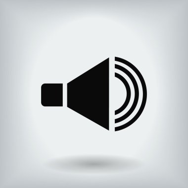 hoparlör vektör simgesi