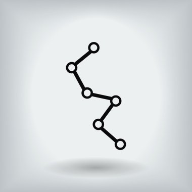 iş diyagram simgesi