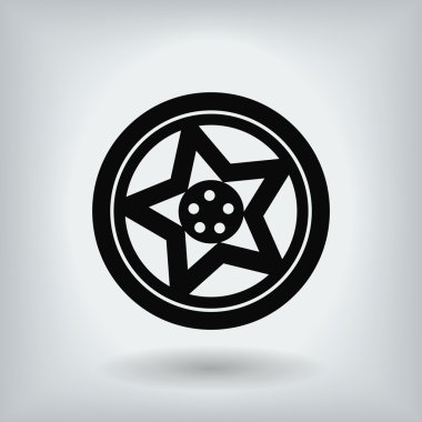 Tekerlek diskleri simgesi