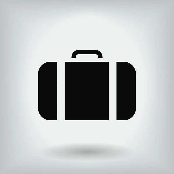 Icona borsa da viaggio — Vettoriale Stock