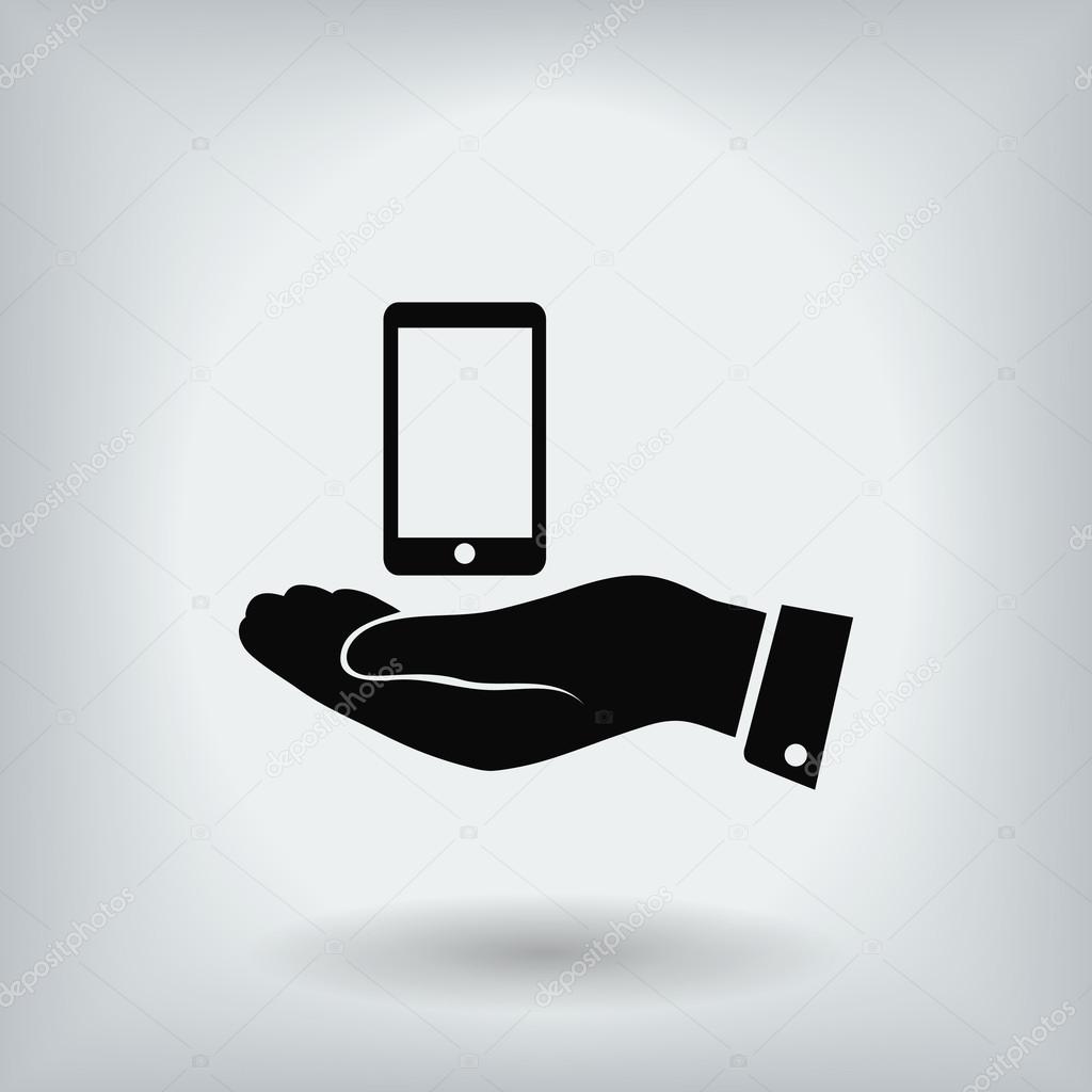 携帯電話アイコンの絵文字 ストックベクター C Simva