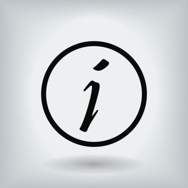 bilgi işareti simgesi