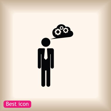 adam ve işareti simgesi