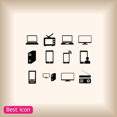 iletişim aygıt simgeleri