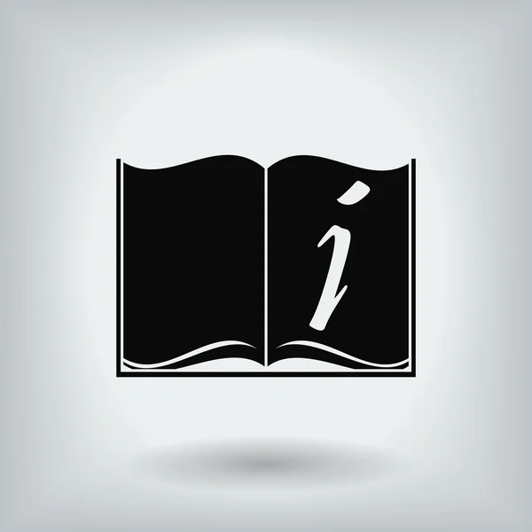 Иконка книги — стоковый вектор