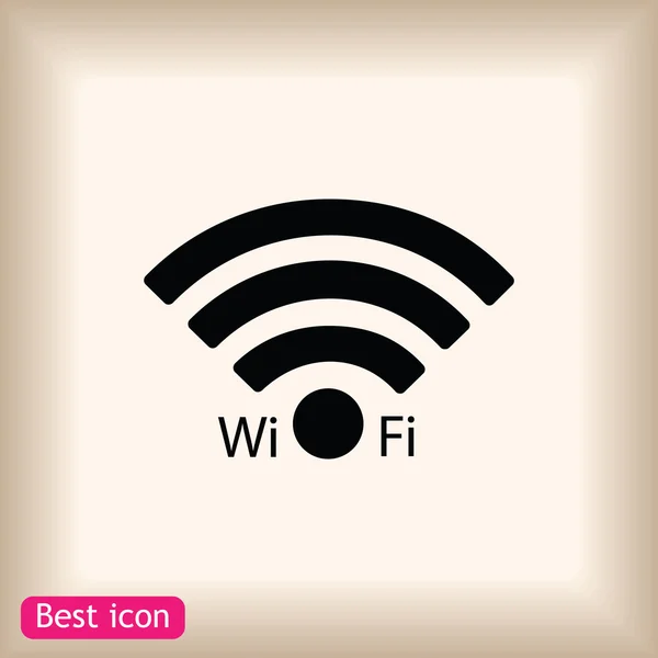 Icône vectorielle Wi-Fi — Image vectorielle