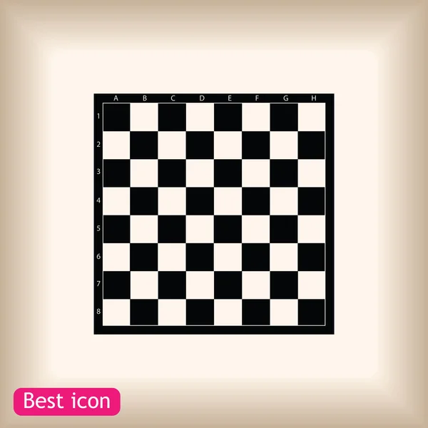 Chess flat icon — Stock Vector