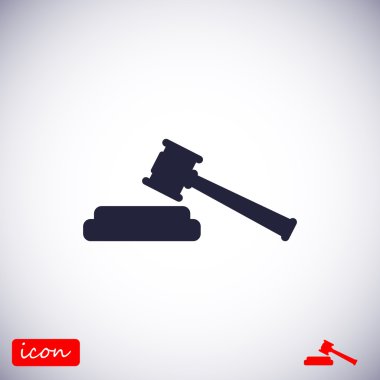  çekiç yargıç simgesi