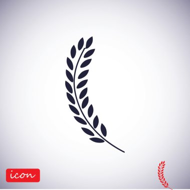 buğday vektör simgesi