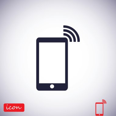 telefon vektör simgesi