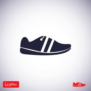 Ayakkabı vektör simgesi