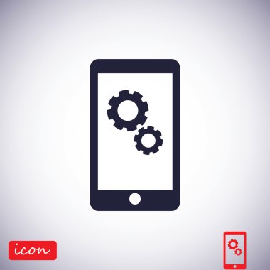  Akıllı telefon vektör simgesi