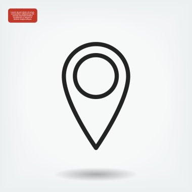 harita işaretçi simgesi