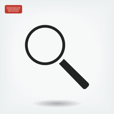 Büyütme cam simgesi