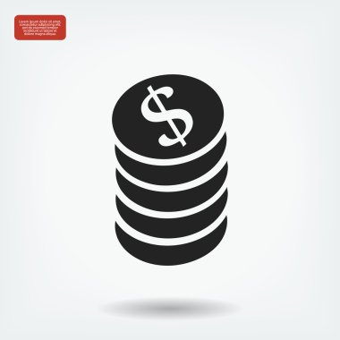 para vektör simgesi