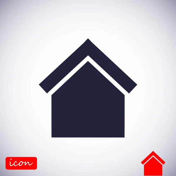 House flat icon — Stock Vector