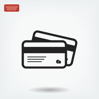 kart vektör simgesi