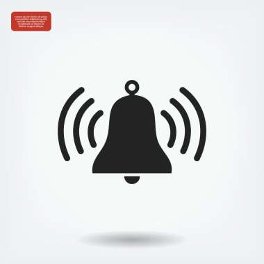 Çan vektör simgesi