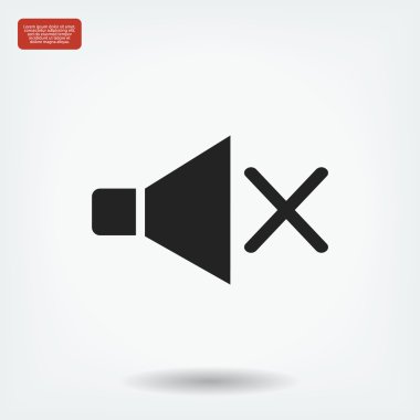 hoparlör vektör simgesi